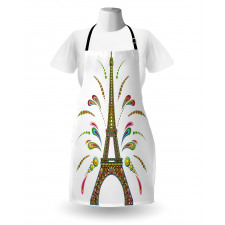 Eiffel Fireworks Apron