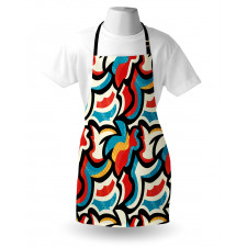 Retro Modern Urban Apron