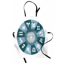 Zodiac Universe Signs Apron