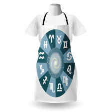 Zodiac Universe Signs Apron