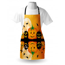 Scary Pumpkin Apron