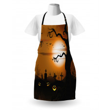 Scary Cemetery Apron