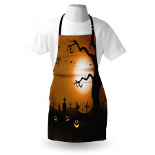 Scary Cemetery Apron