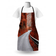 Dreamy Road Travel Theme Apron