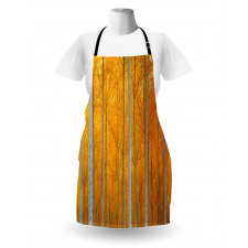 Forest Bloom with Pale Leaves Apron