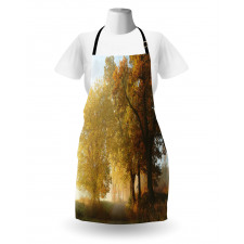 Autumn Morning Scenic Apron