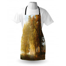 Autumn Morning Scenic Apron