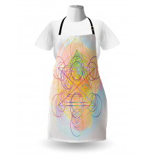 Psychedelic Flower Apron