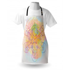 Psychedelic Flower Apron