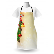 Bells Stockings Tree Apron