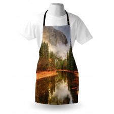 River in Morning View Apron