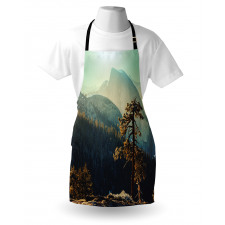 Misty Morning Yosemite Apron