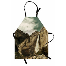 Waterfall Yosemite Park Apron