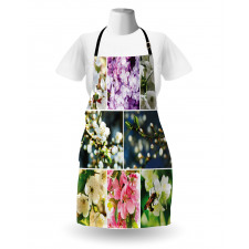 Spring Scenery Collage Apron
