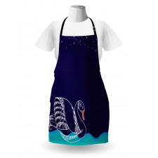 Floating Swan Waves Apron