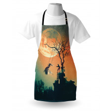 Zombie Bride Groom Apron