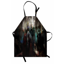 Dark Forest Robots Apron