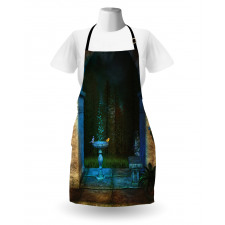 Dark Fairytale Forest Apron