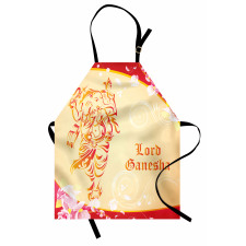 Elephant Pink Blossoms Apron