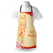 Elephant Pink Blossoms Apron