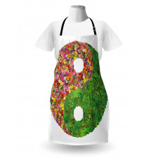 Flowers Leaves Apron