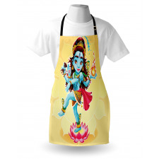 Cartoon Eastern Figure Apron