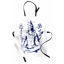 Sacred Ritual Lotus Pose Apron