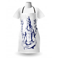 Sacred Ritual Lotus Pose Apron