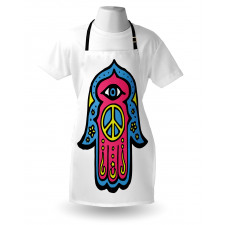 Hippie Boho Hand Fatima Apron