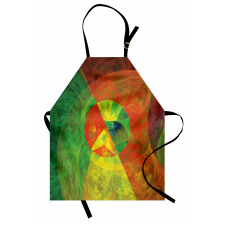 Abstract Surreal Apron