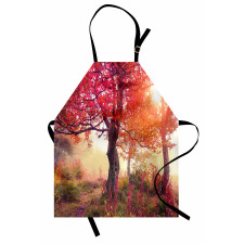 Flowers in Park Fall Apron