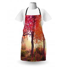 Flowers in Park Fall Apron