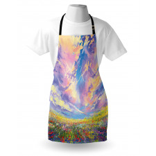 Surreal Dreamy Sky Apron