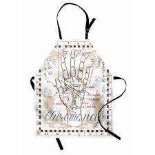 Vintage Chiromancy Chart Apron