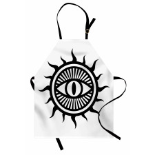 Occult Eye in Sun Apron