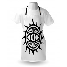 Occult Eye in Sun Apron