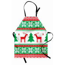 Holiday Season Deer Apron