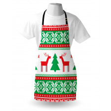 Holiday Season Deer Apron