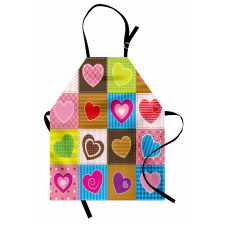 Love Heart Patchwork Apron