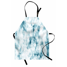 Grunge Marble Effect Apron