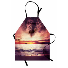 Sunset Ocean Waves Apron