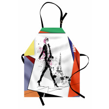 Tower Walking Girlrt Apron