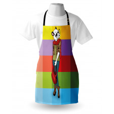 Cartoon Fox Fashion Funny Apron