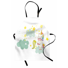 Unicorn Fairies Print Apron