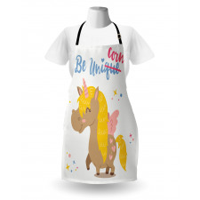 Funny Kids Words Vivid Apron