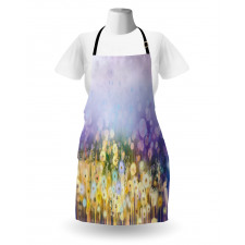 Idyllic Pastoral Flower Apron