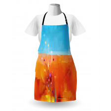 Flowers in Meadow Apron