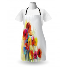 Gerbera Flower Romance Apron