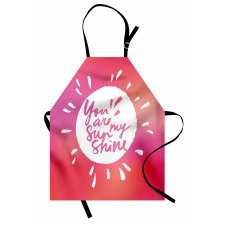 Maroon Sun Apron