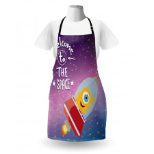 Spaceship Alien Kids Apron